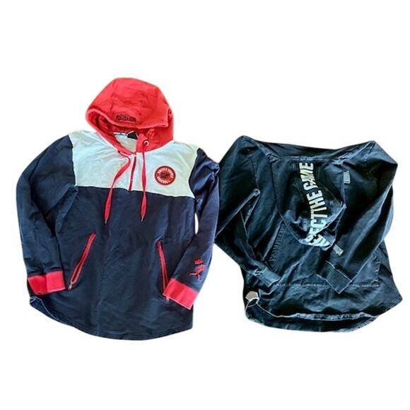 Baseballism Hoodie Bundle – Respect the Game & United States Baseball – Size L - Picture 1 of 16